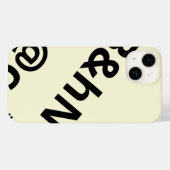 BBB Iphone 14ケース Case-Mate iPhoneケース (裏面 (横))