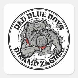BBB logo embodies the spirit of Dinamo Zagreb スクエアシール