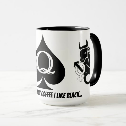 BBCとコーヒー マグカップ (正面右)