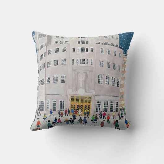 BBCの放送家 クッション (裏面)