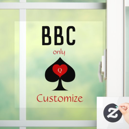 BBC専用ブレードスペード記号Thunder_Cove ウィンドウサイン (ホーム)