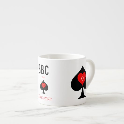 BBC専用ブレードスペード記号Thunder_Cove エスプレッソカップ (正面右)