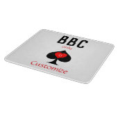 BBC専用ブレードスペード記号Thunder_Cove カッティングボード (角)