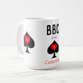 BBC専用ブレードスペード記号Thunder_Cove コーヒーマグカップ (正面左)