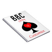 BBC専用ブレードスペード記号Thunder_Cove ノートブック (右側)