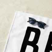 BBC専用ブレードスペード記号Thunder_Cove ビーチタオル (インサイチュ)