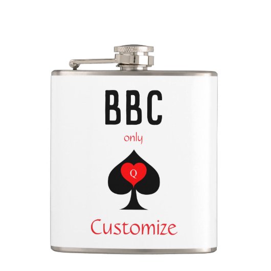 BBC専用ブレードスペード記号Thunder_Cove フラスク (正面)