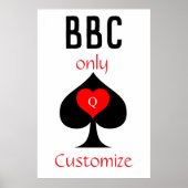 BBC専用ブレードスペード記号Thunder_Cove ポスター (正面)