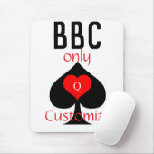 BBC専用ブレードスペード記号Thunder_Cove マウスパッド (マウス)