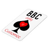 BBC専用ブレードスペード記号Thunder_Cove マグネット (左側)