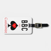 BBC専用ブレードスペード記号Thunder_Cove ラゲッジタグ (正面横)