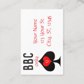 BBC専用ブレードスペード記号Thunder_Cove 名刺 (裏面)