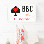 BBC専用ブレードスペード記号Thunder_Cove 横断幕 (インサイチュ)