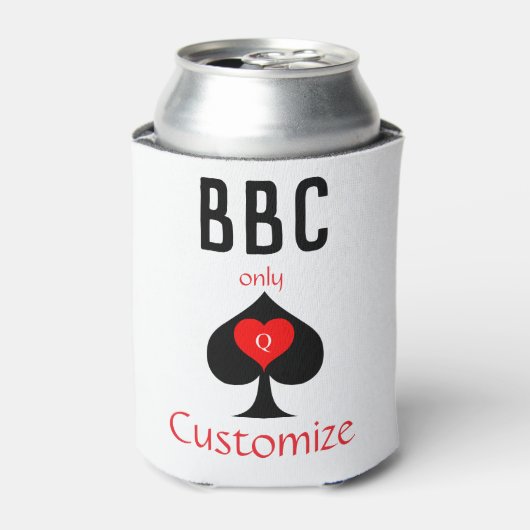 BBC専用ブレードスペード記号Thunder_Cove 缶クーラー (缶正面)