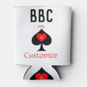 BBC専用ブレードスペード記号Thunder_Cove 缶クーラー (正面)