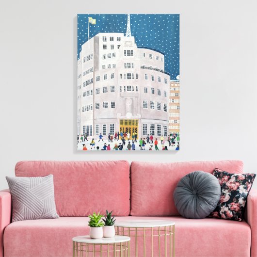 BBC放送 キャンバスプリント (インサイチュ (リビング))