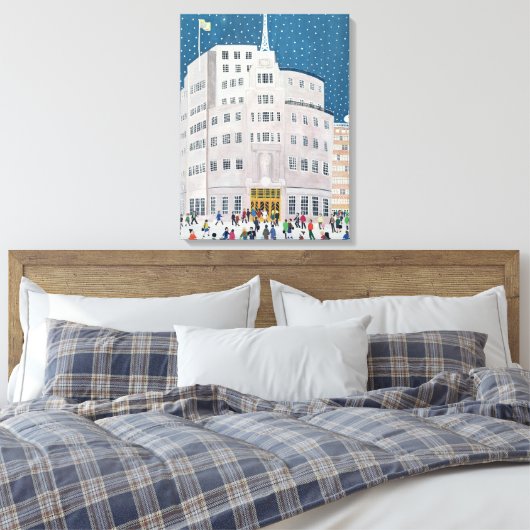 BBC放送 キャンバスプリント (インサイチュ (寝室))