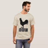 BBC – ビッグ・ブラック・コケレル Tシャツ (正面フル)
