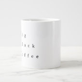 BBC Big Black Coffee Mug ジャンボコーヒーマグカップ (正面)