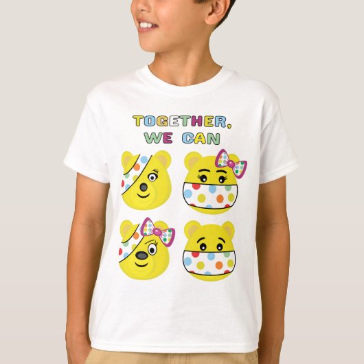 BBC Children in Need - Pudsey bear T-Shirt Tシャツ (正面)