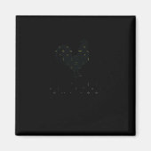 Bbc S – およびルーおもしろいスターユーモアのあるデザインシール マグネット (正面)