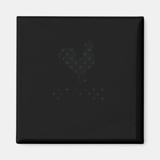 Bbc S – およびルーおもしろいスターユーモアのあるデザインシール マグネット (正面)