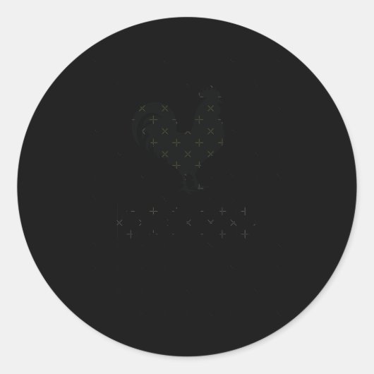 Bbc S – およびルーおもしろいスターユーモアのあるデザインシール ラウンドシール (正面)