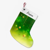 BBEホリデーストッキング- カスタマイズ/パーソナライズ スモールクリスマスストッキング (正面 (吊り時))