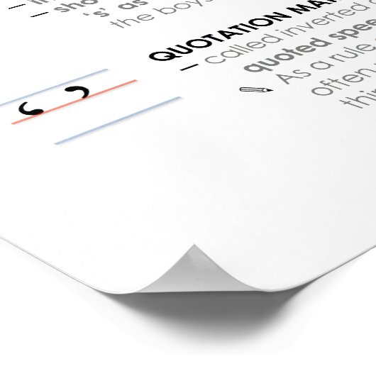 BBF句読点II教室ポスター ポスター (角)