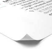 BBF句読点IV教室ポスター ポスター (角)