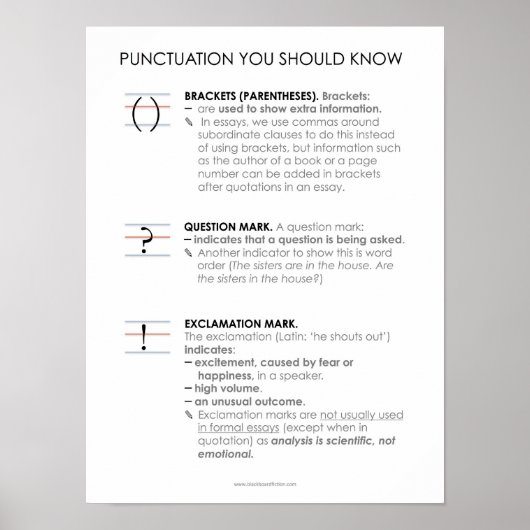 BBF句読点IV教室ポスター ポスター (正面)