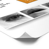 BBF記述的エッセイ構造の教室ポスター ポスター (角)