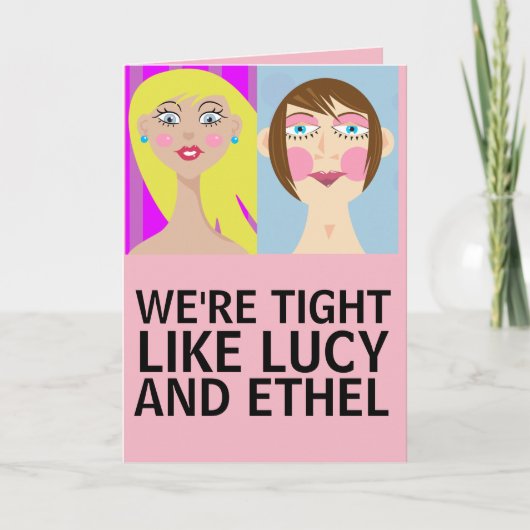 BBF、友達最高のは永遠にグリーティングカード シーズンカード (正面)