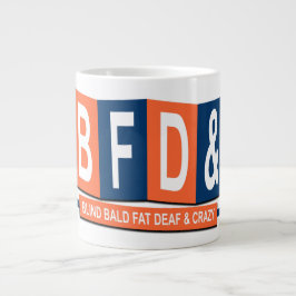 "BBFDnC" 20oz ジャンボコーヒーマグカップ