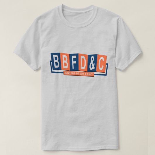 「BBFDnC」Tシャツ Tシャツ (デザイン正面)