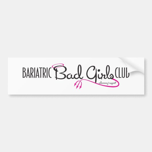 BBGCのバンパーステッカー バンパーステッカー (正面)