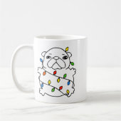 Bble Meme Christmas Funny I Am Bble Wash My Belly  コーヒーマグカップ (左)