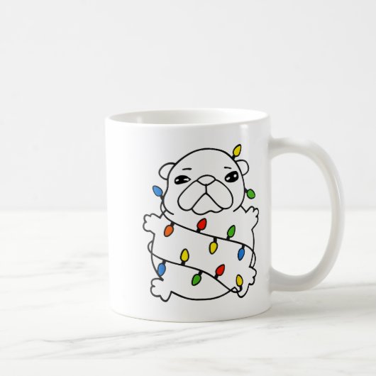 Bble Meme Christmas Funny I Am Bble Wash My Belly  コーヒーマグカップ (右)