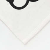 Bble Meme Funny Dog Brainrot Wash My Belly Meme  フリースブランケット (角)