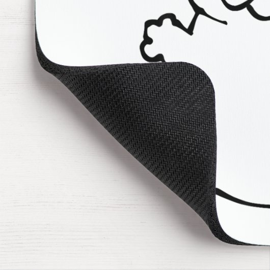 Bble Meme Funny Dog Brainrot Wash My Belly Meme マウスパッド (コーナー)