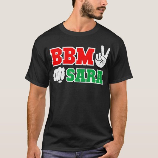 BBMサラレッドボンマルコスデュテルテインデイ2022プレシッド Tシャツ (正面)