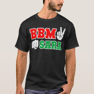 BBMサラ・レッド・ボン・マルコス・デュテルテ・インデー2022大統領 Tシャツ