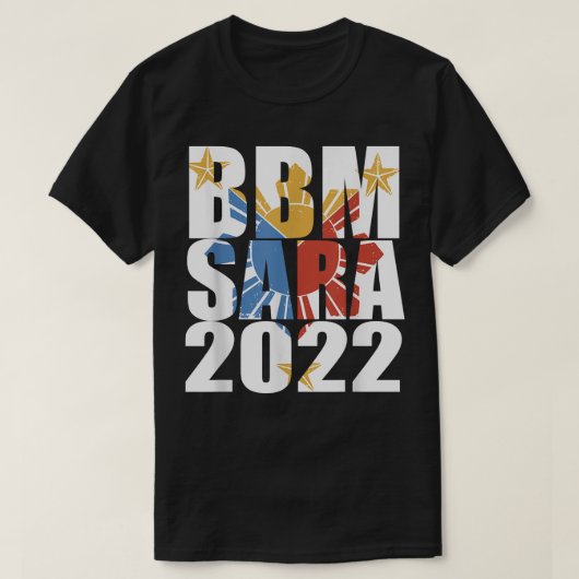 BBM 2022 ボンボン・マルコス 大統領 フィリピン Tシャツ (デザイン正面)