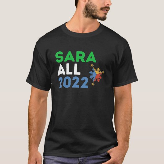 BBM 2022 Bongbong Marcos Inday Sara Duterte for Pr Tシャツ (正面)