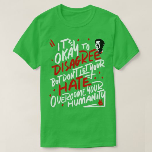 BBM Inday Sara Uniteam Supportに同意しない場合はOk Tシャツ (デザイン正面)