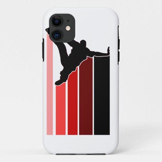 BBOYの勾配赤またはblkのiPhone 5の場合 Case-Mate iPhoneケース (裏面)