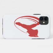 BBOYの風車の赤のiphone Case-Mate iPhoneケース (裏面(横))