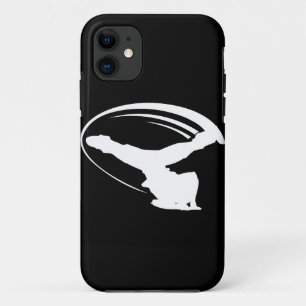 BBOYの風車白いiphone4 iPhone 11 ケース