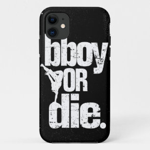 bboyまたは白い動揺して-死にます iPhone 11 ケース