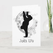 BBOYダンス 招待状 (正面)